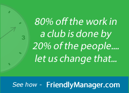 Save TIME managing your club